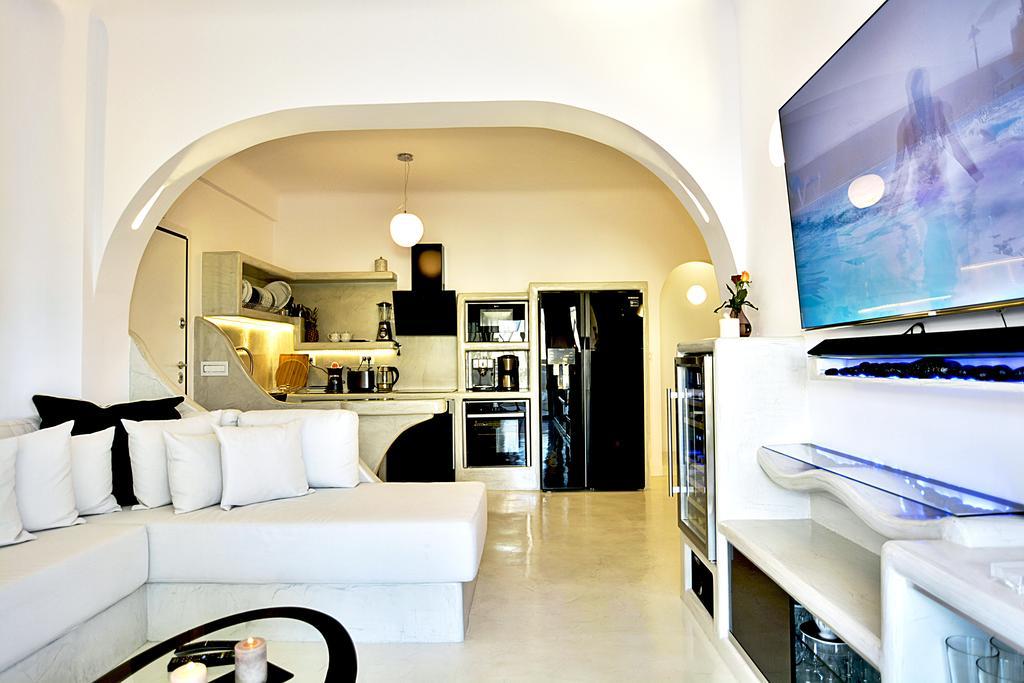 Santorini Loft Lägenhet Kamári Exteriör bild