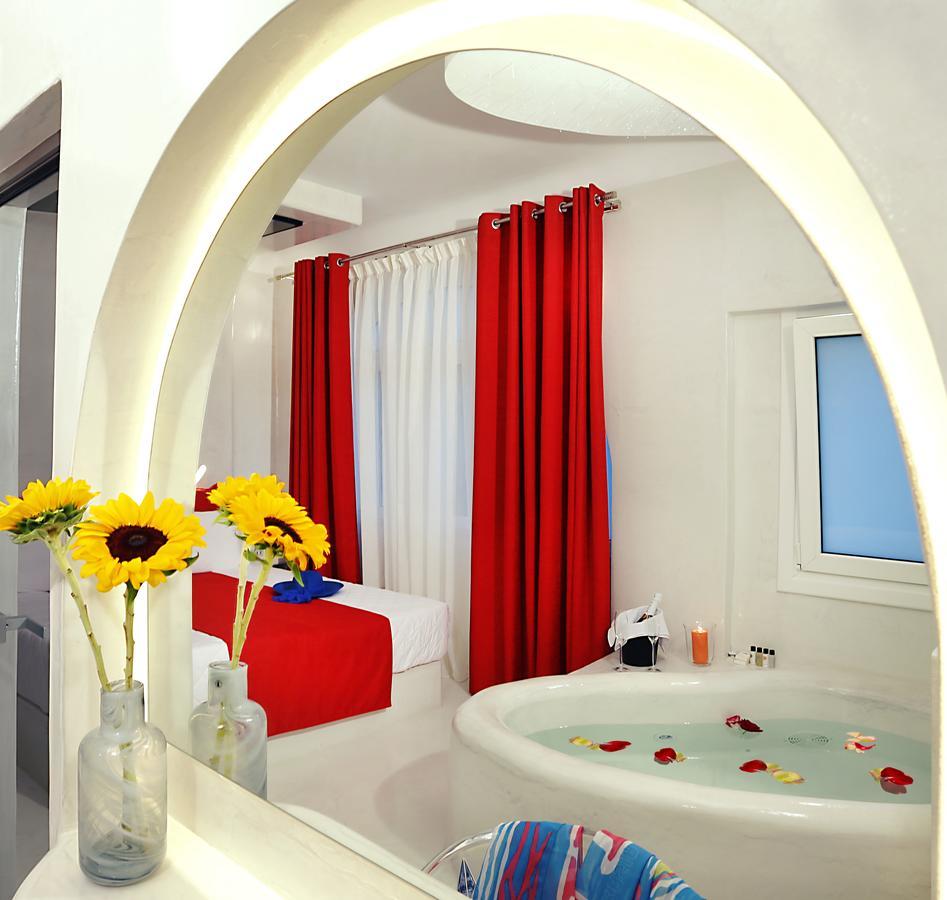 Santorini Loft Lägenhet Kamári Exteriör bild